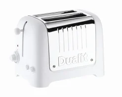 Toaster Lite 2 slices, Glossy pure white