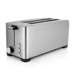 TOL-1400S brunch toaster 4 slices, Silver