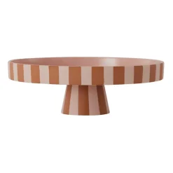 Toppu serving plate large Ø27 cm, Caramel-rose