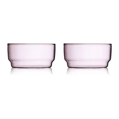 Torino bowl 50 cl 2-pack, Pink