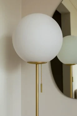 Torrano floor lamp, Travertine