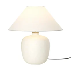 Torso table lamp 37 cm, Off white