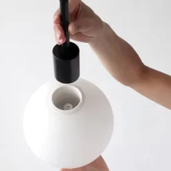 TR lamp shade opal glass, matte