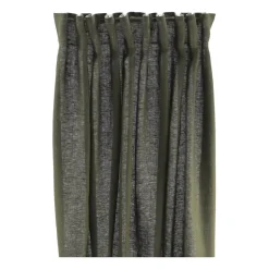 Tranquility curtain with multiband 139x250 cm, Forest green