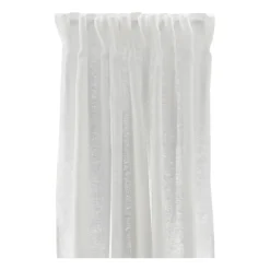 Tranquility curtain with multiband 139x250 cm, White