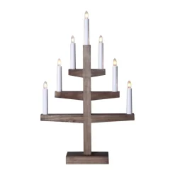 Trapp advent candle arch 54 cm, Brown