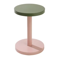 Trisse stool Ø31x45 cm, Creole pink