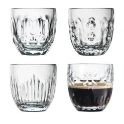 Troquet espresso glass 10 cl 4 pieces, Clear