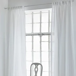 Twilight curtain with veckband 140x290 cm, white