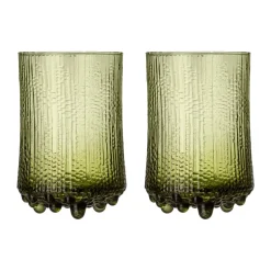 Ultima Thule beer glass Finnish sand 38 cl 2-pack, Green