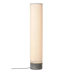 Unbound floor lamp 120 cm, Canvase-grey marble