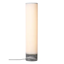 Unbound floor lamp 80 cm, White-grey marble