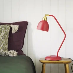 Urban table lamp, Raspberry red
