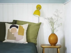 Urban wall lamp short arm, Amber (yellow)