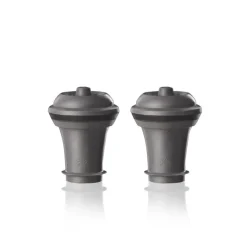 Vacuvin Wine Stopper 2-Pack, Gray