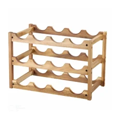 Varo wine rack 12 bottles, Acacia