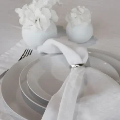 Vasa napkin ring 4-pack, silver