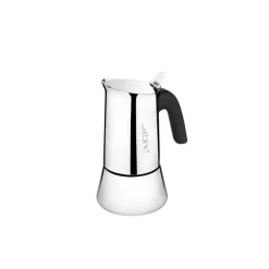 Venus coffee maker 4 cups, Silver