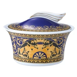 Versace Medusa Blue sugar bowl, I love Baroque