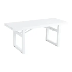 Vevi bench, White 105 cm