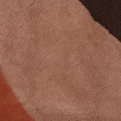 View rug 140x180 cm, Red-brown