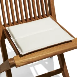 Viken seat pad, Sunbrella Natté white