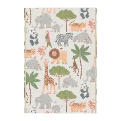 Vilda Vänner baby blanket 72x105 cm, Multi