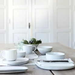 Vince deep plate Ø22.5 cm, White