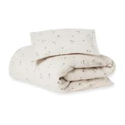 Viola Muslin Junior Bedding Set, 100x130 cm/35x55 cm