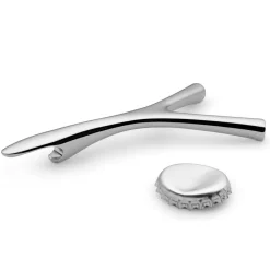 Virgula Divina bottle opener, stainless steel
