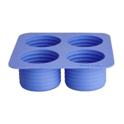 Viva ice cube mold 4 compartments 13 cl, Sea blue
