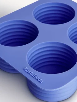 Viva ice cube mold 4 compartments 13 cl, Sea blue
