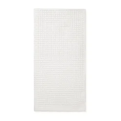 Waffle bath towel 70x140 cm, Ivory