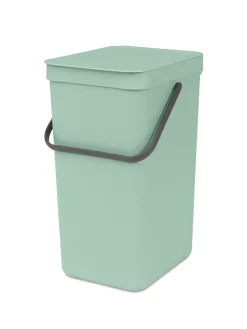 Waste Bin Sort & Go 16L, Jade green