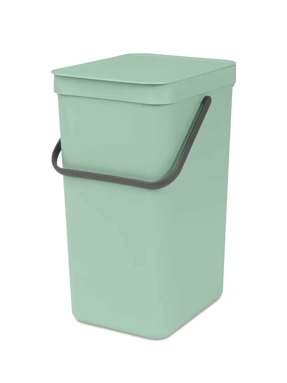 Waste Bin Sort & Go 16L, Jade green