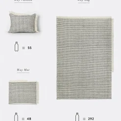 Way Outdoor mat, Off-white