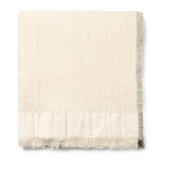 Weaver throw 120x170 cm, Off-white