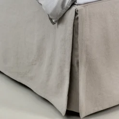 Weeknight bed skirt 180x220x52 cm, Ash (grey)