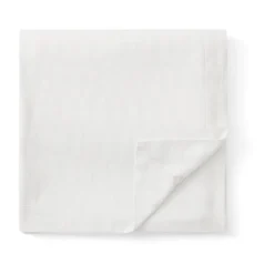 White jacquard cotton tablecloth 150x250 cm, White
