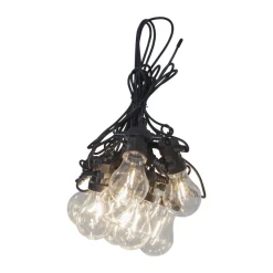 Wisp string light black, 405 cm, 10 lights
