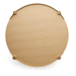 Woody table Ø80 cm, Oak