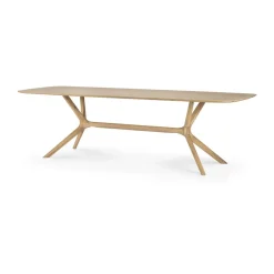 X dining table 250x100 cm, Oak
