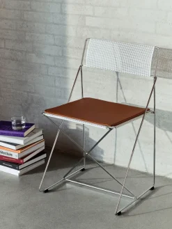 X-Line Indoor chair cushion, Cognac leather