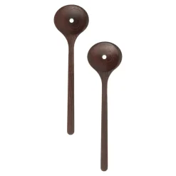 Yami salad servers 30 cm 2-pack, Brown