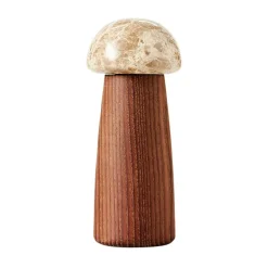 Yami salt and pepper mill S, Carbonized ash-marble