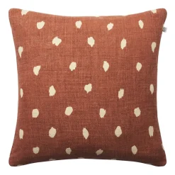 Yash reverse cushion cover 50x50 cm, Terracotta base