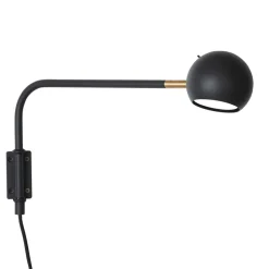 Yes! wall lamp, black