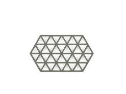 Zone Denmark Triangles Trivet, Bred olive taupe