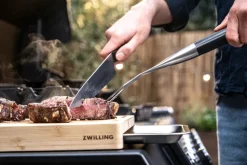 Zwilling BBQ+ carving fork 41 cm, Black-stainless steel