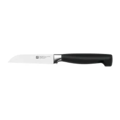 Zwilling Four Star vegetable knife 8 cm, Black-stainless steel